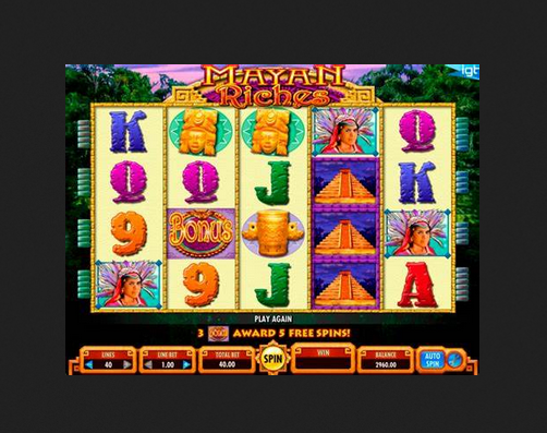 Mayan Riches Slot from IGT